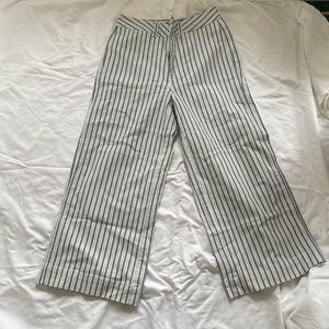Madewell Wide Leg Cropped Pants